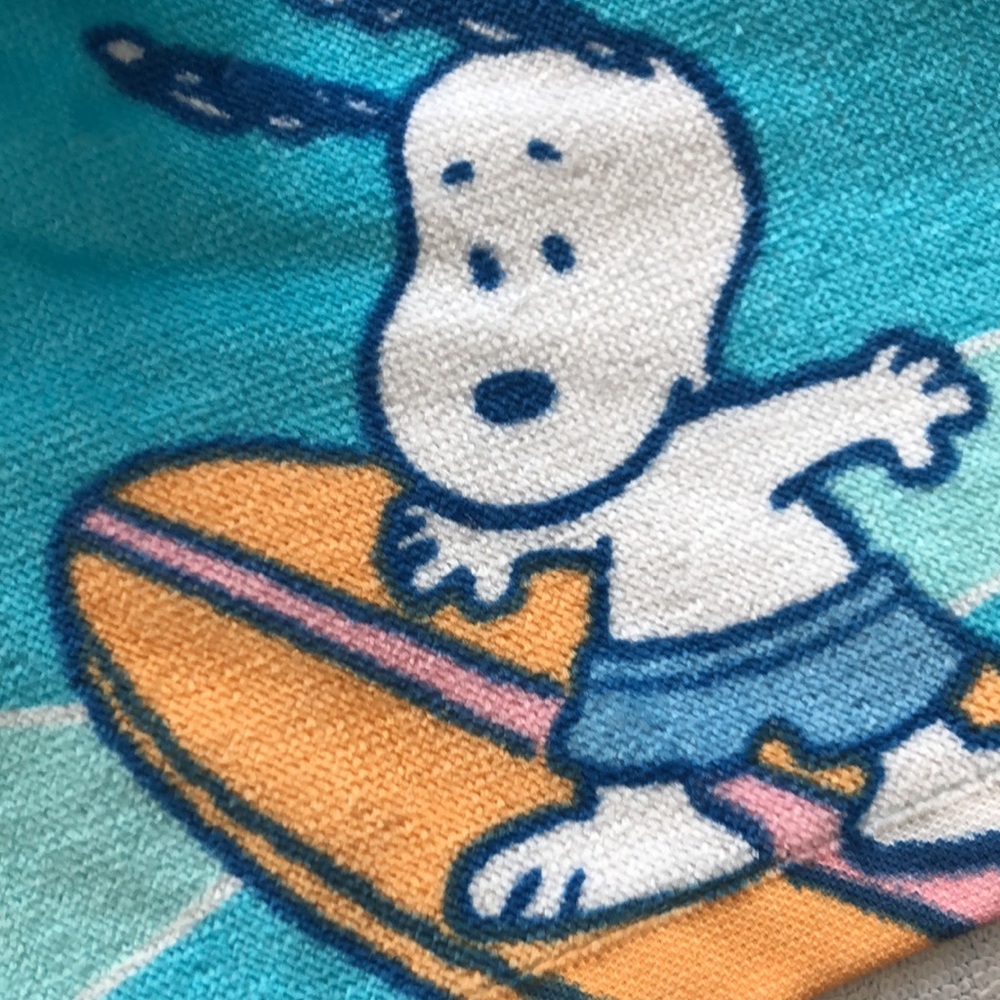 Peanuts Snoopy Surf BEACH Towel - Picture 3 of 9